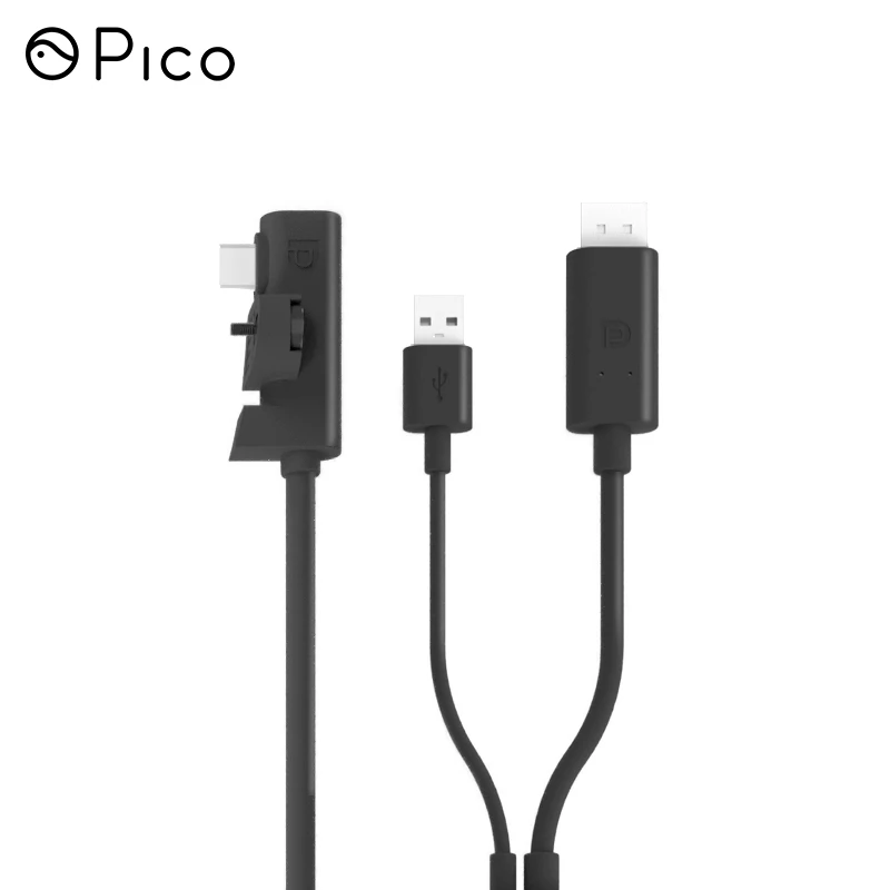 Pico Neo3 Pro Dp Cable 5 Metros Plug And Play Fonte de Alimentação Ininterrupta Áudio e Vídeo Cabo De Dados De Sincronização