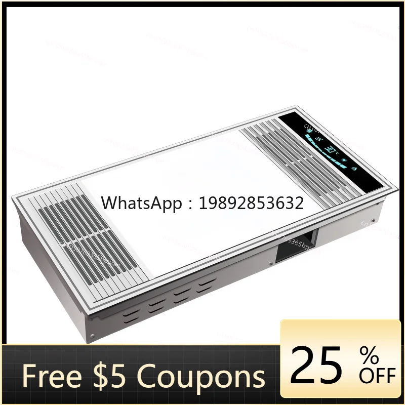 

5 in 1 Fan Light Recessed Bedroom Decor Unmarked Ceiling Fan with Light and Remote Control