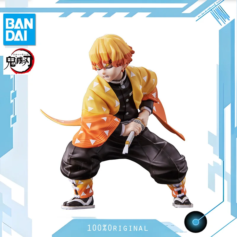 

In Stock BANDAI ANIME FR Figure-rise Demon Slayer Kimetsu no Yaiba AGATSUMA ZENITSU Assembly Plastic Action Toys Figures Gift