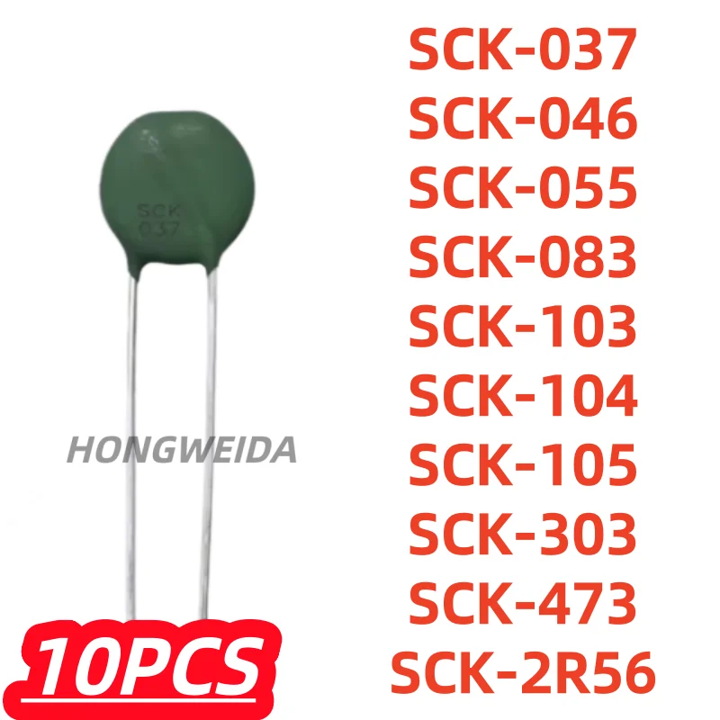 10Pcs/lot 100% New Thermistor SCK-037 SCK-046 SCK-055 SCK-083 SCK-103 SCK-104 SCK-105 SCK-303 SCK-473 SCK2R56 Original