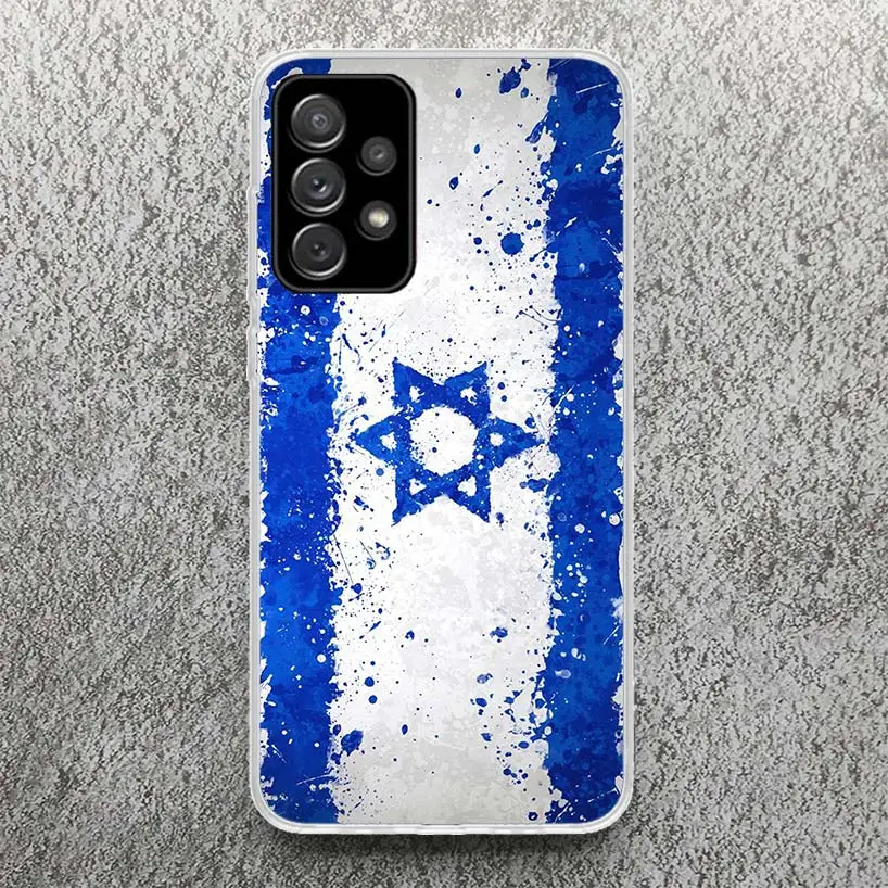 David Jewish Star Symbol Phone Case For Samsung Galaxy A15 A55 A14 A54 A13 A53 A12 A52S A25 A24 A35 A34 A23 A33 A22 A32 A04S A03