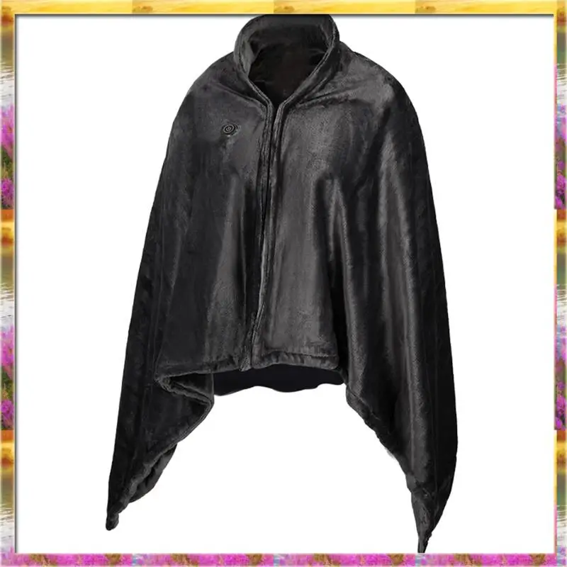 

Budget-Friendly Outdoor Portable USB Warm Shawl Blanket Coral Velvet Warm Blanket Electric Blanket Temperature Control Heating