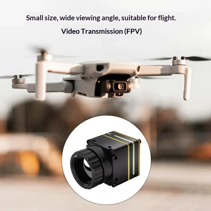FPV Thermal Imaging Camera Module CVBS Interface for Drone Outdoor Night Vision Thermographic Core