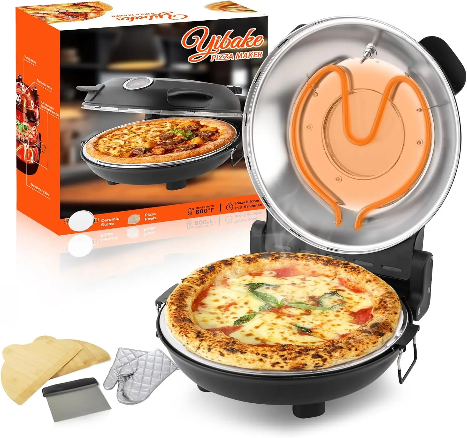 12" Electric Pizza … - image
