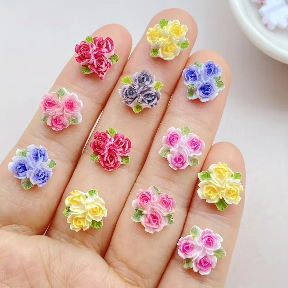 20個入り/40個入りセット:アソートのミニカラフルな樹脂製 - Resin Art Rose Petals のレビューと価格