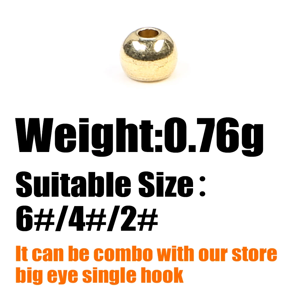 B&U Micro Sinker DIY für Jig Head Fishing Big Eye Hooks Bullet Weights Soft Lure Group 0,19 g/0,32 g/0,48 g/0,76 g Haken verschlimiert – Detail 6