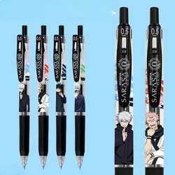 Jujutsu Kaisen Satoru Gojo Fushiguro Megumi penna Gel firma penna Anime periferiche simpatico cartone animato studente penna a sfera 0.5 ricarica