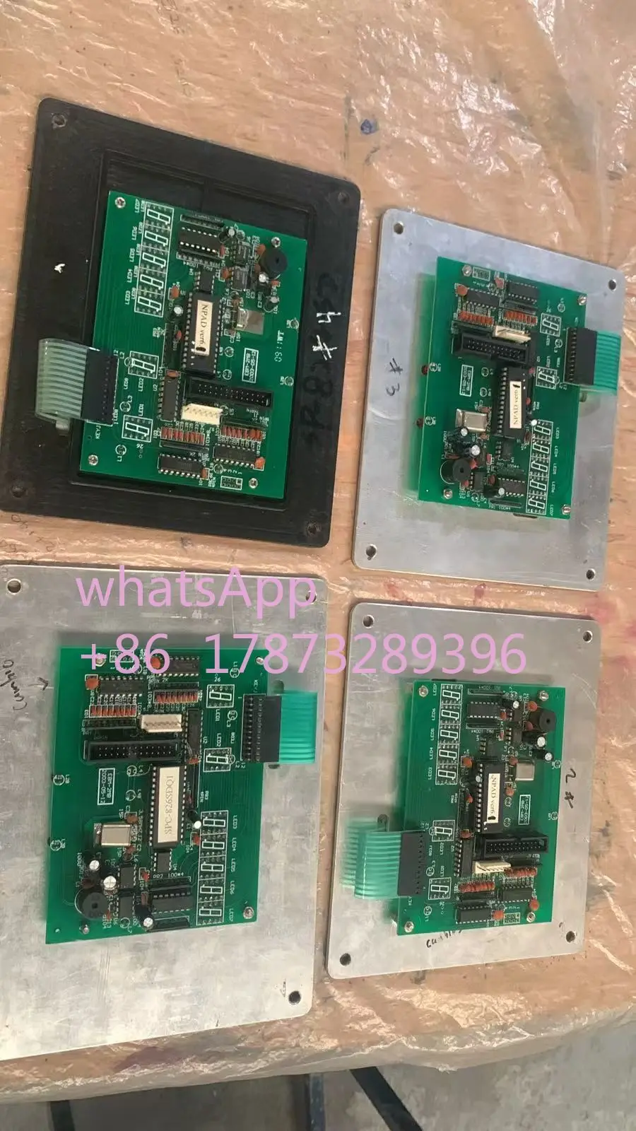 Три кусочка Super Primex Ever Bright тампопечатной машины с доской