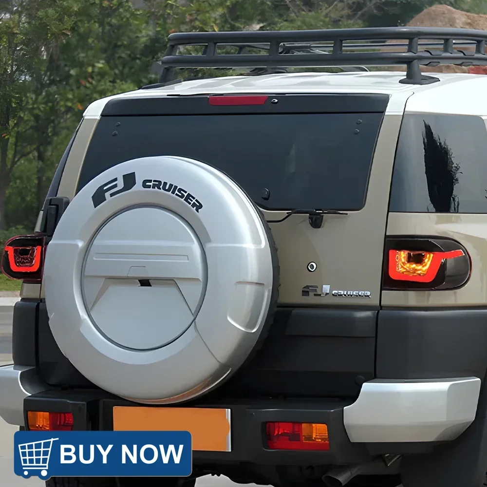 

Задние задние фонари автомобиля для Toyota FJ Cruiser 2007-2017, светодиодные автоматические задние фонари в сборе, обновление, все новые аксессуары для мигающих сигнальных огней