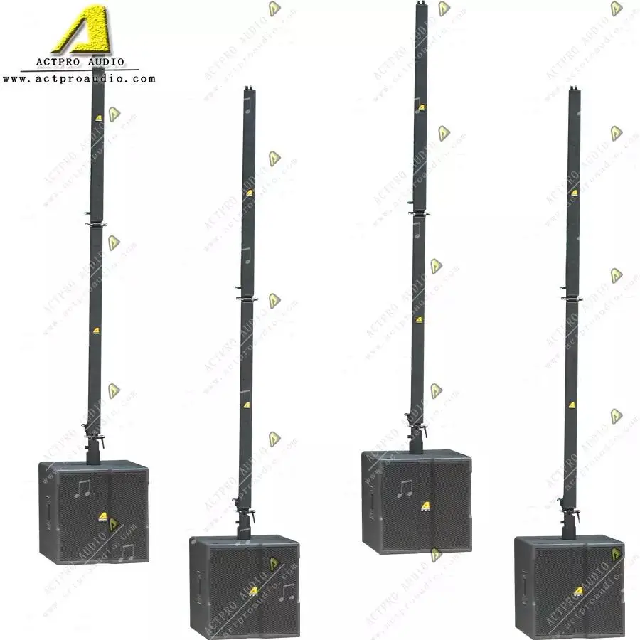 Speaker PA KA162 Speaker Kolom Array Garis Modular Array Baris Gereja Kuat Speaker Array Garis Portabel Actpro