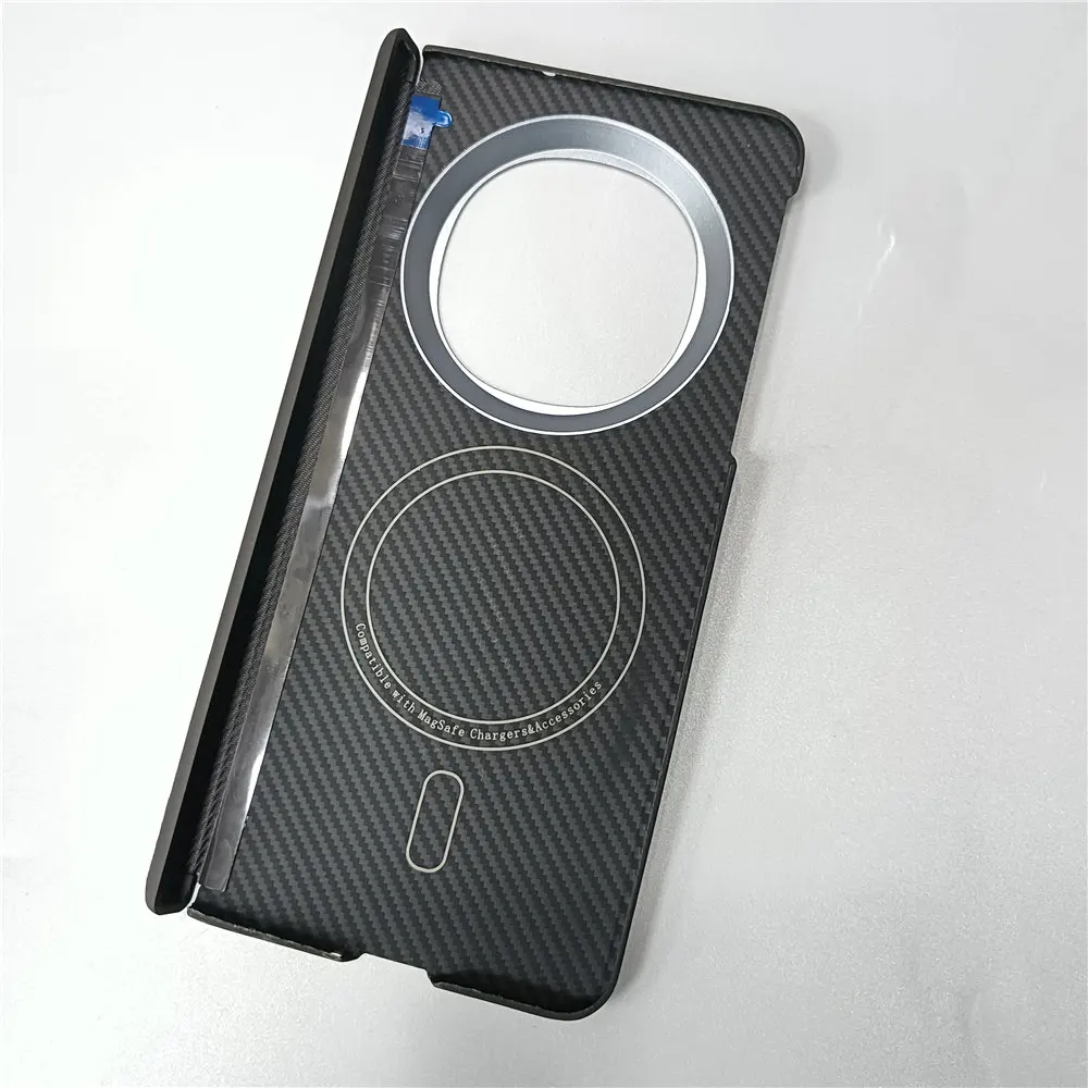 حافظة Magsafe من ألياف الكربون الأصلية لهاتف OPPO Find N5 Hinge غطاء صلب واقٍ #4