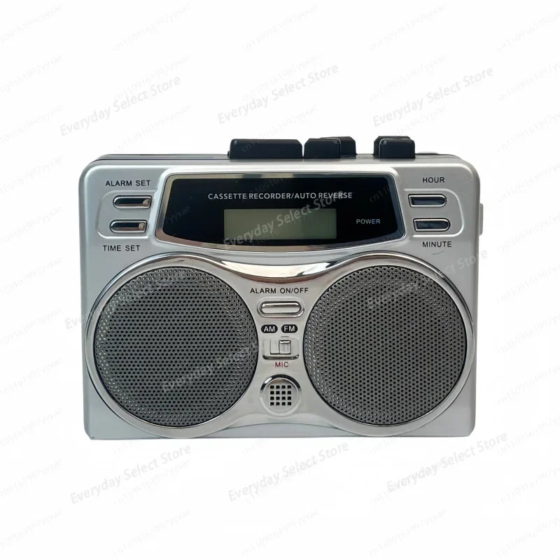 New Multi‑function Cassette Player Walkman with Dual Speakers, Radio Recorder Portable Tape Player