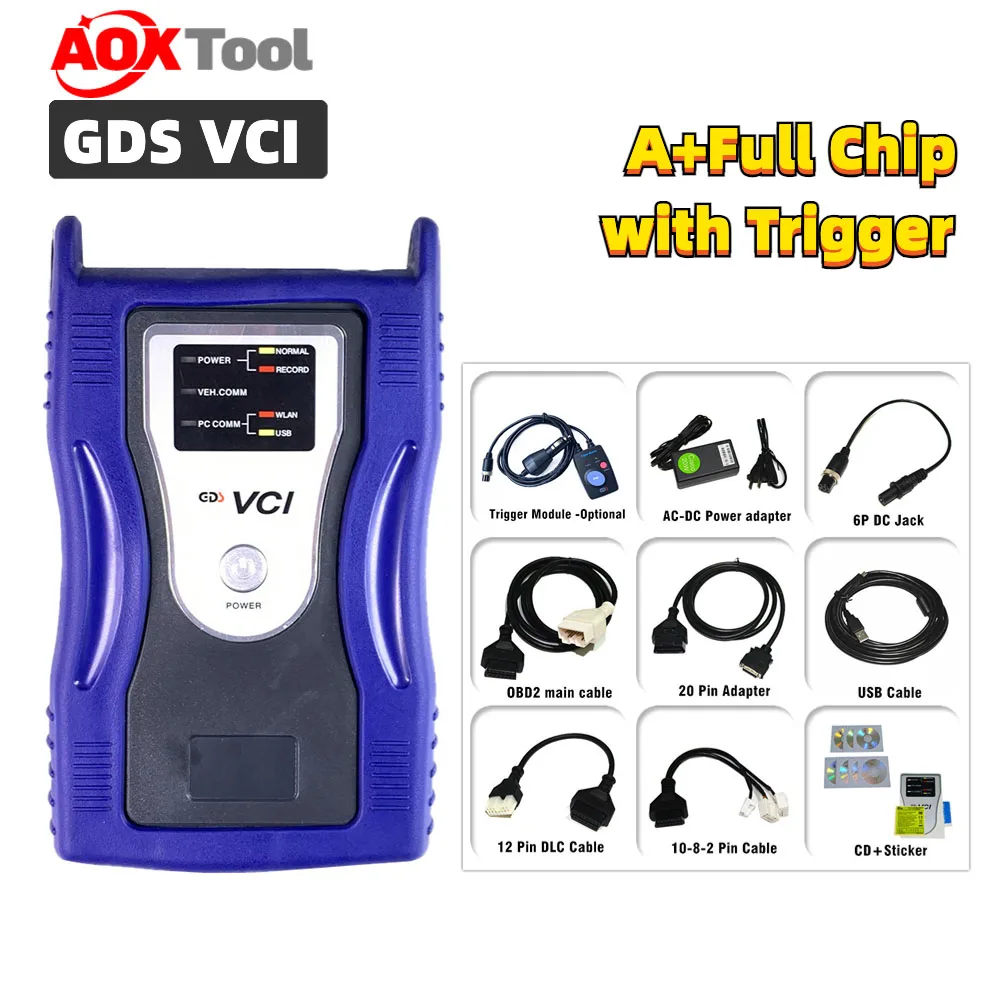 

GDS VCI Auto Diagnostic Tool For KI-A Hyu-ndai Scanner OBD2 Diagnose Programming Interface Firmware