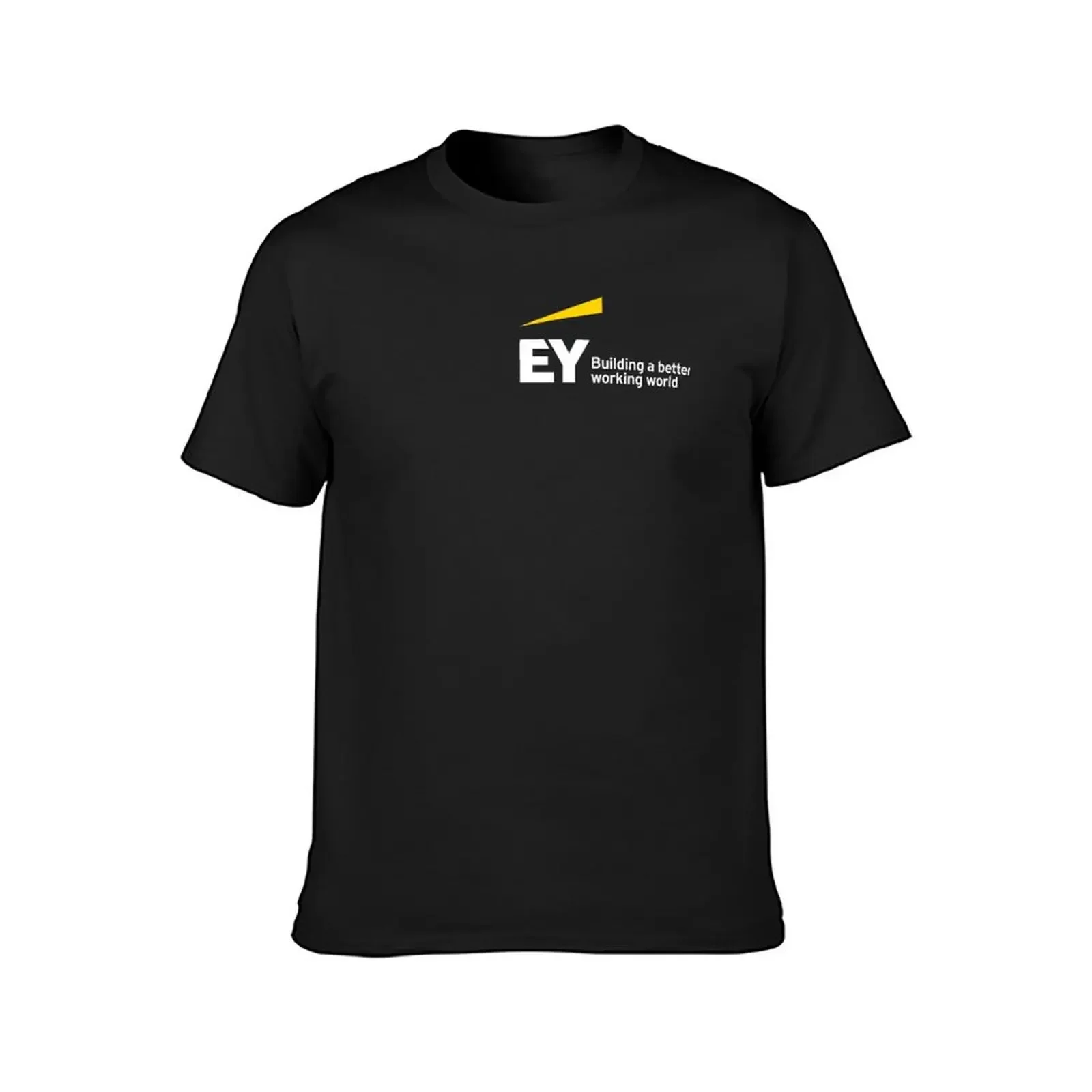 EY building a better working world T-Shirt Aesthetic clothing customs heavyweight t shirts for men