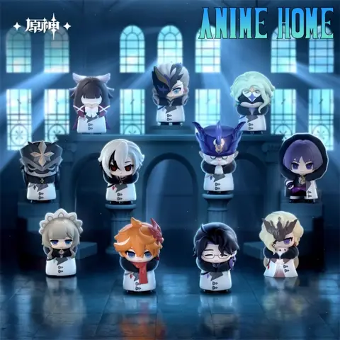 Officieel spel Genshin Impact Tartaglia Pantalone Arlecchino PVC beeldje figuur pop model speelgoed cosplay