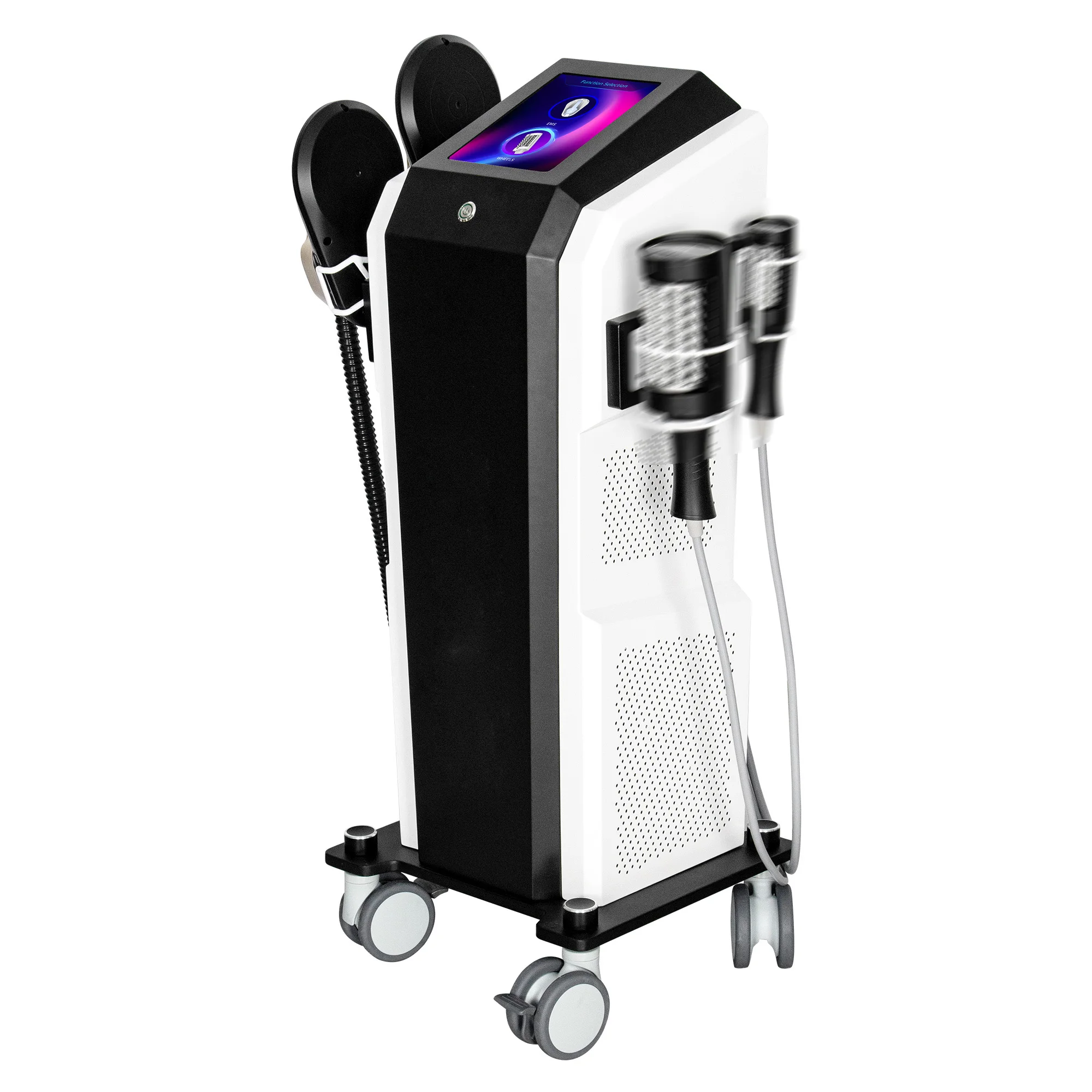 EMS 360 درجة رفع الوجه فقدان الوزن تخفيض الدهون الداخلية الكرة الأسطوانة الجسم نحت تدليك العضلات التخسيس معدات التجميل