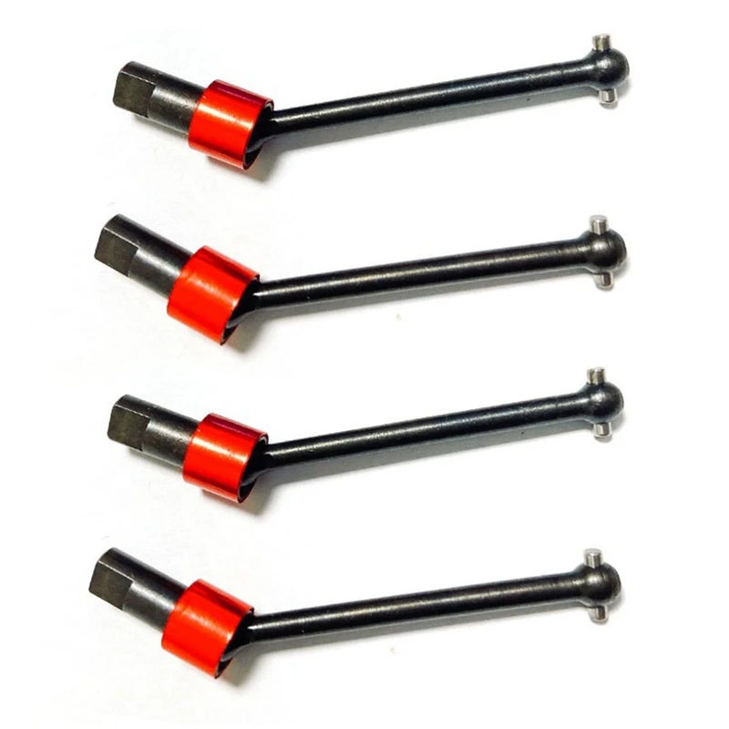 Metal CVD Drive Shaft, Driveshaft para Traxxas, LaTrax, Teton, 1/18 RC Car, Peças de Atualização, Acessórios, 1, 4pcs