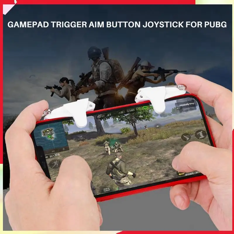 

B18B 20Pcs Mobile Game Controller Gamepad Trigger Aim Button Joystick For Pubg