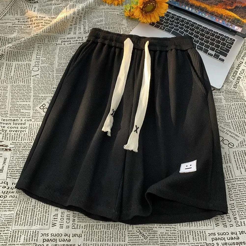 

Для повседневной носки, модные летние штаны, повседневные спортивные шорты, летние повседневные однотонные летние шорты с однотонным узором, новый сорт