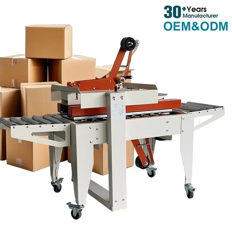 High Speed Industrial Automatic Carton Sealing Machine Box Taper for Food Beverage Apparel Packaging Pro Set