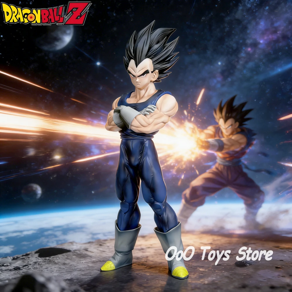 

Фигурка Вегеты из аниме Dragon Ball Z, 27,5 см, коллекционная модель, статуэтка из ПВХ, настольное украшение, игрушка, подарок