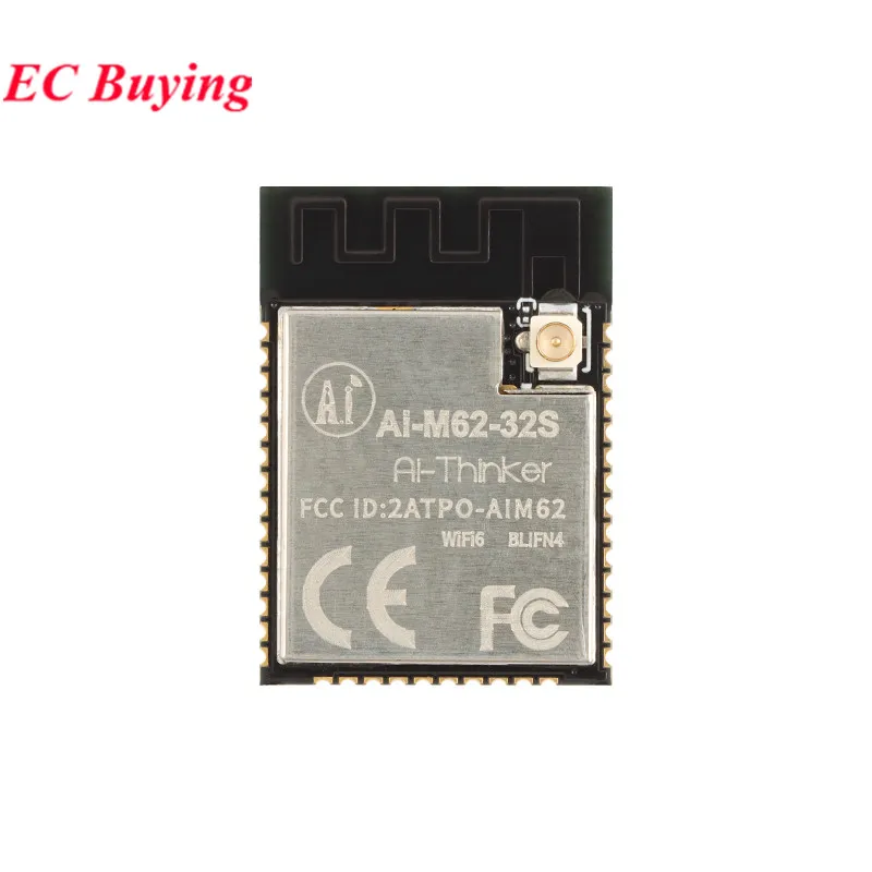 Ai-M62-32S-Kit Ai-M62-32S Ai-M62-32S-I Wi-Fi6 + BLE5.3 Filettatura Combo Scheda di sviluppo modulo wireless MCU RISC-V a 32 bit