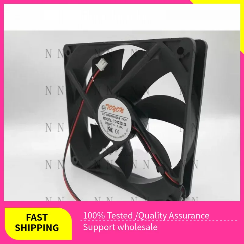 

QGG NEW FOR TONON TD1225LS 12025 12V 0.18A 12CM Cooling fan