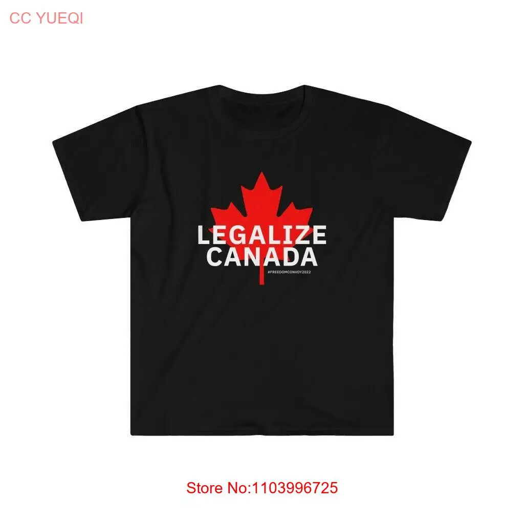 Canada Shirt - Freedom Convoy 2022 - Legalize Canada - Premium Soft Cotton Tee