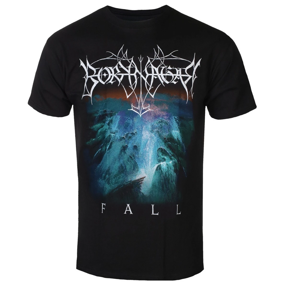 

Borknagar Fall Album ART WORX Периферийный узор с принтом Летние элитные брендовые хлопковые мужские и женские футболки с короткими рукавами