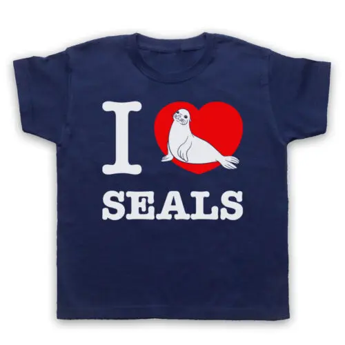 

I LOVE SEALS ANIMAL RIGHTS LOVER SAVE THE ANIMALS WOMANS T-SHIRT