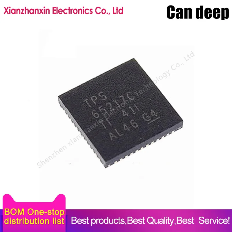 1~5PCS/LOT TPS65217CRSLR TPS65217C 65217 QFN48 Battery management driver chip