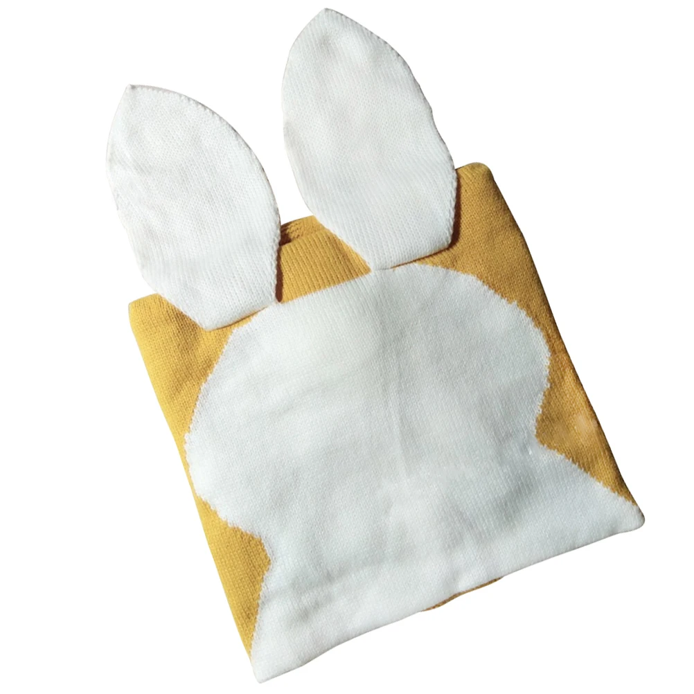 

Rabbit Air Conditioning Kids Blanket Crochet Sleeping Cover Bunny Towel Soft Durable EcoFriendly NotPilling ShrinkProof