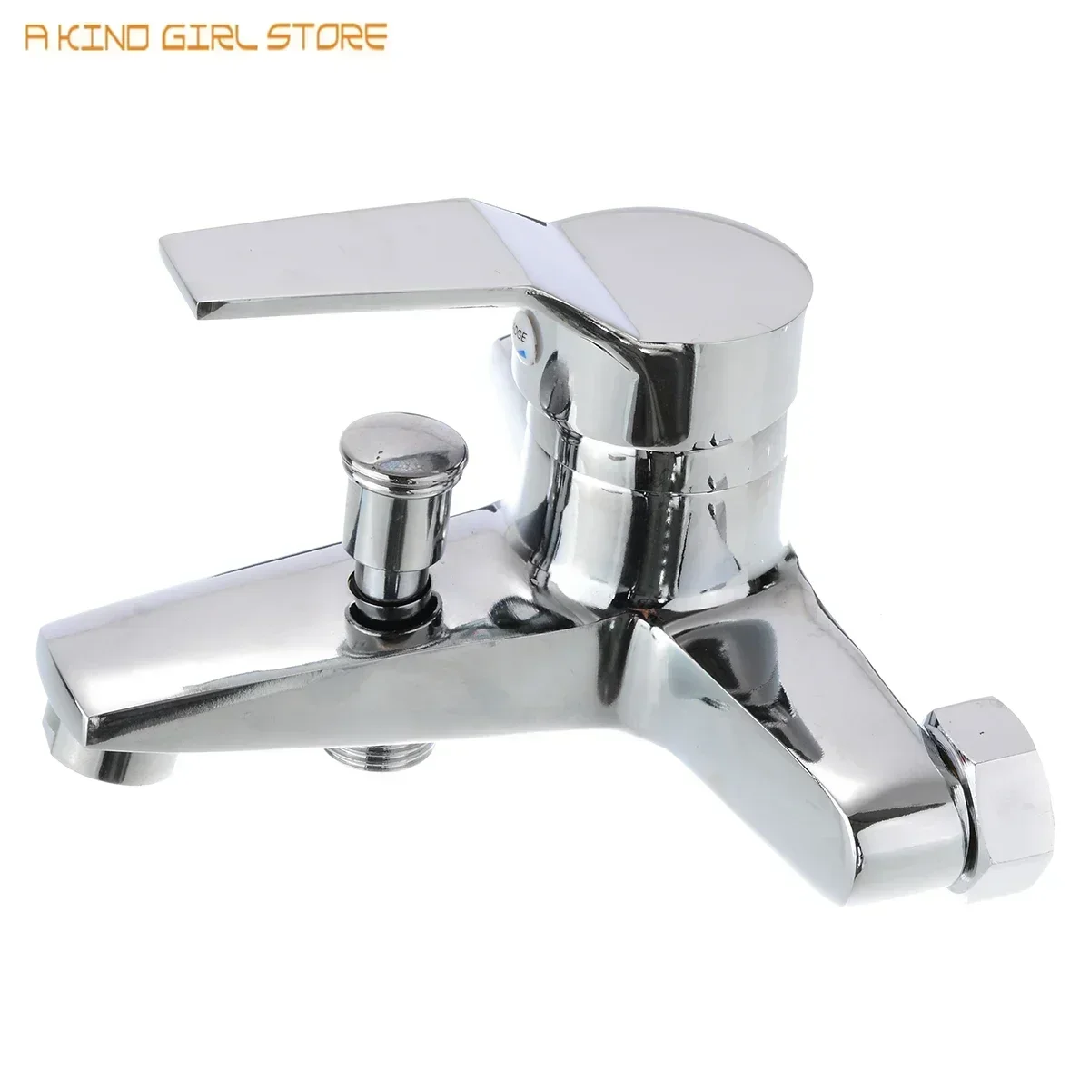 Chrome Zinc Alloy Bathroom Basin Mixer Faucet Sink Tap Wall Mounted Hot & Cold Water Mixer High Quality Faucet