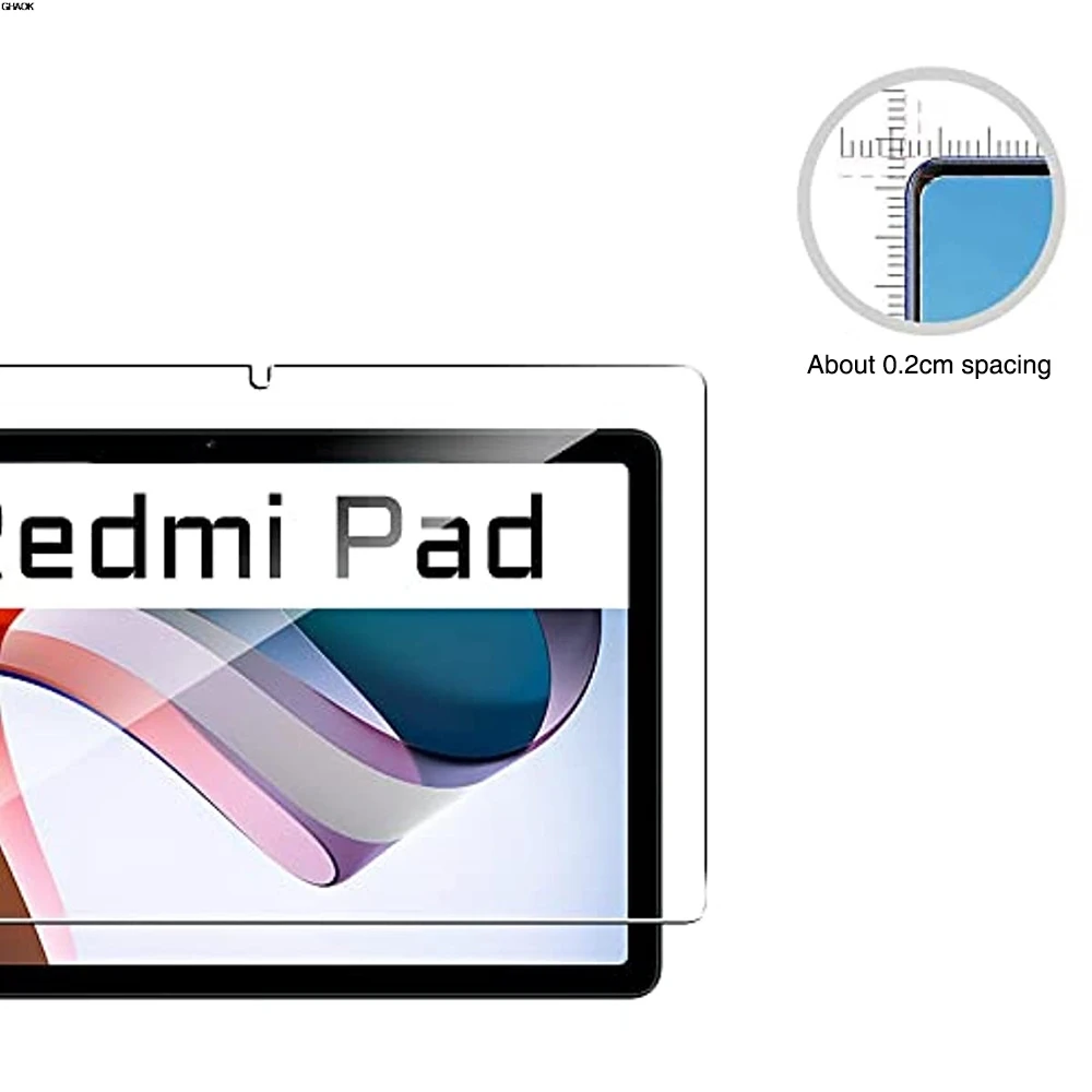 2 قطعة 9H واقي للشاشة من الزجاج المقسى للكمبيوتر اللوحي Xiaomi mipad 5 pro 11 6 PRO 11 Redmi Pad 10.61 SE 11 طبقة رقيقة واقية شفافة #3