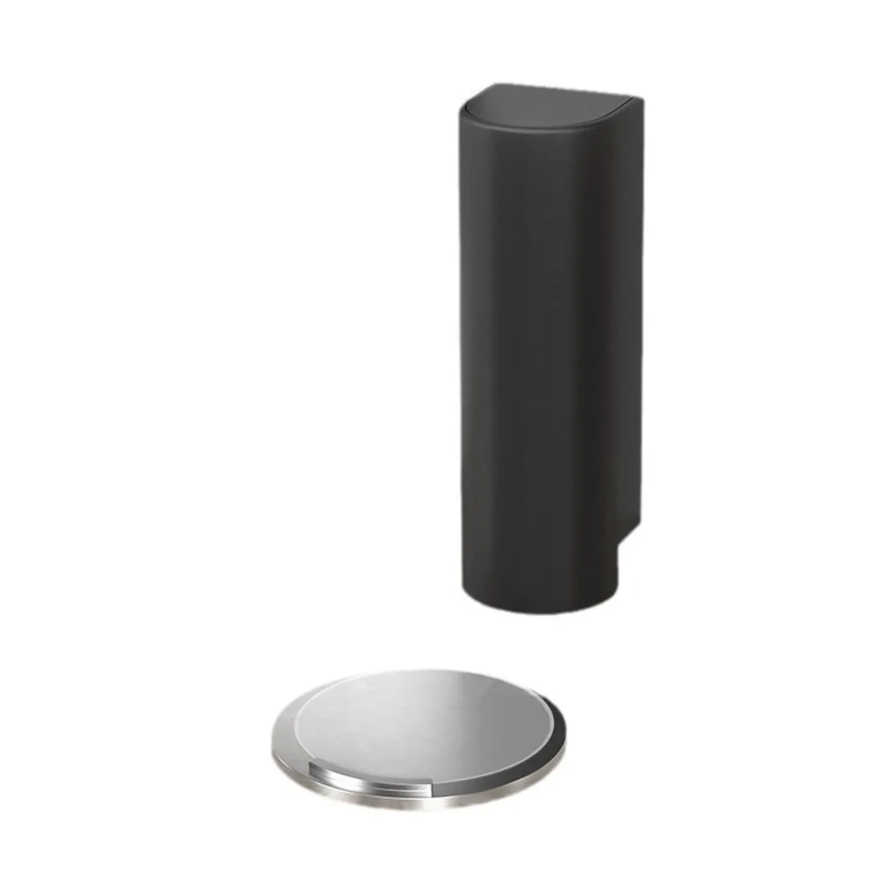 

Stainless Steel Magnetic Door Stops Non-Perforated Shock Absorbers Magnetic Door Stopper Heavy Duty Touch Door Door Stop Suction