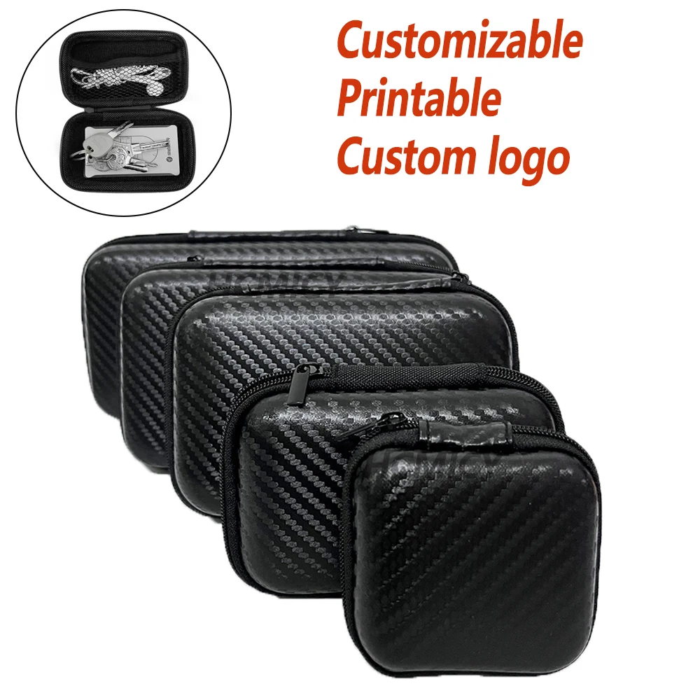 Eva Zipper Bag Mobile Phone Charger Protection Bag Mobile Hard Disk Case U Disk Data Cable Storage Car Maintenance Tool Kit