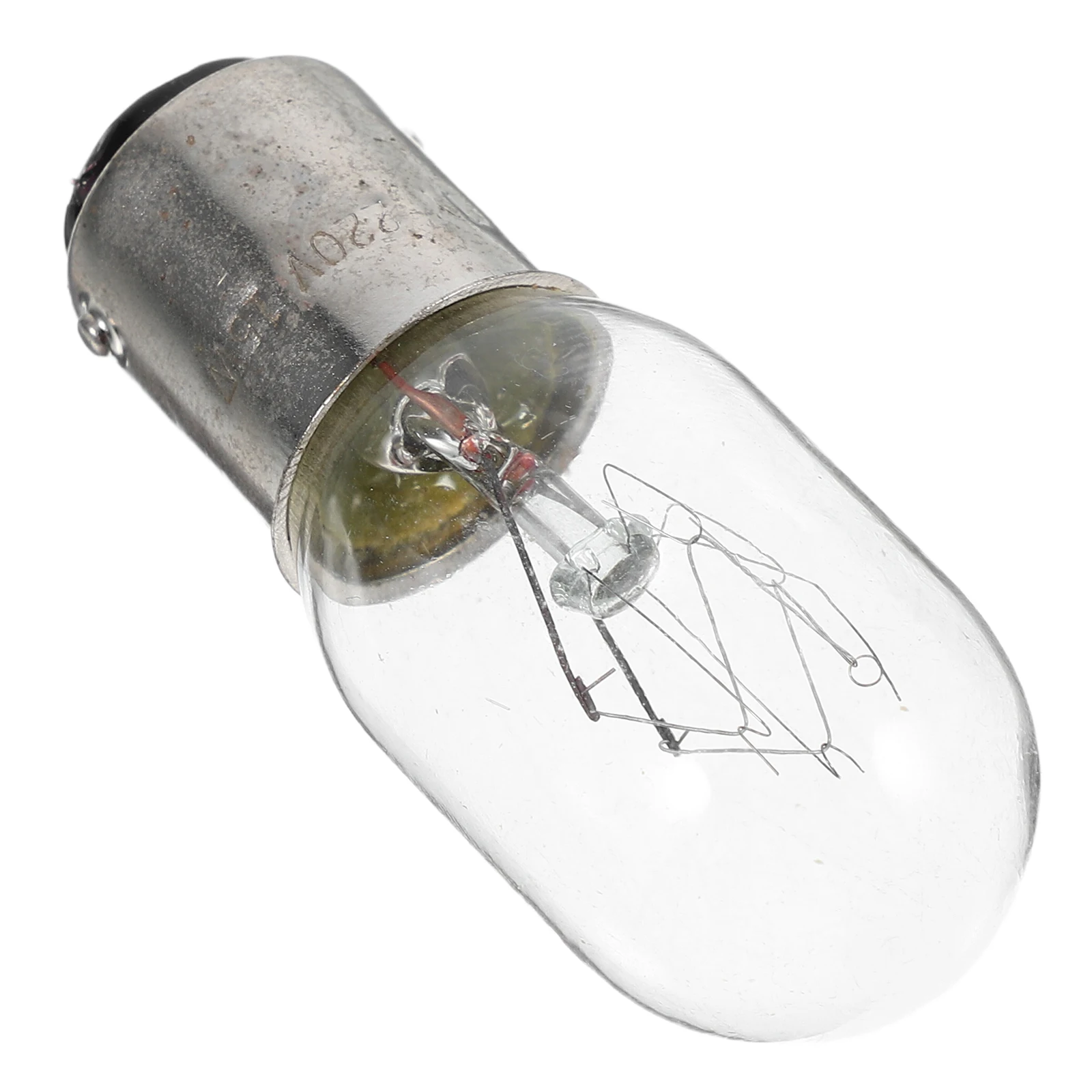 

Sewing Machine Bulb 15W Clear Push-in Replacement Household Aluminum Base Compatibility High Sewing Machine Accessory Brightness