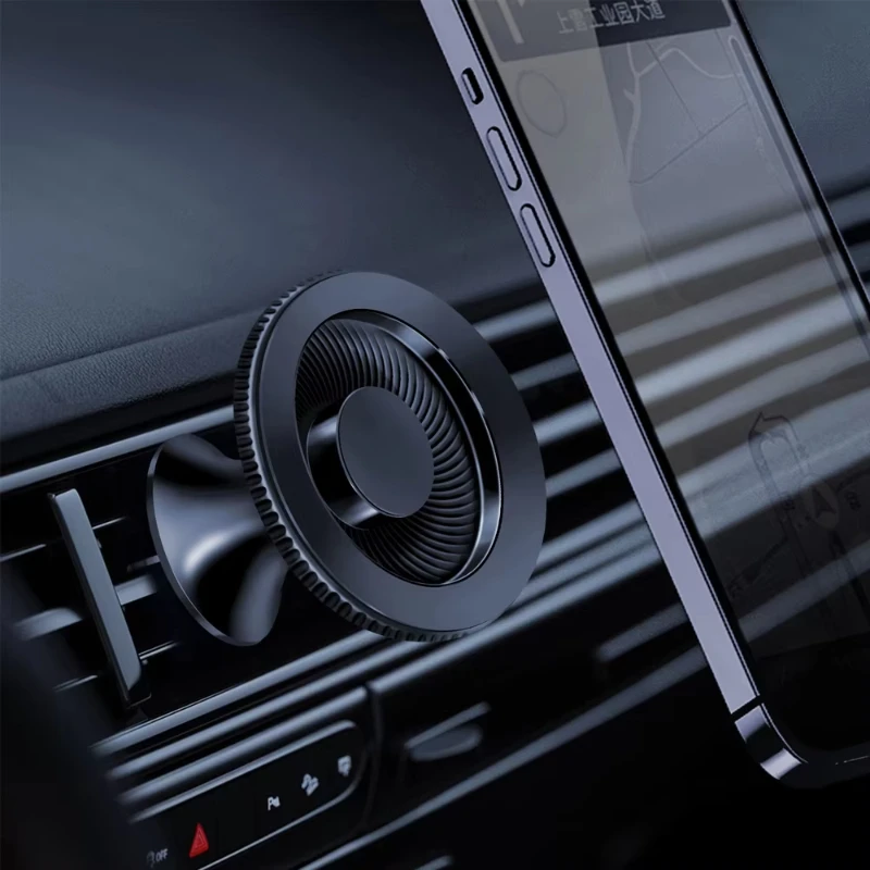 Magnetyczny uchwyt samochodowy na telefon do kratki wentylacyjnej, stojak na telefon Magsafe iPhone 15 14 13 Pro Max Xiaomi Samsung, magnetyczny uchwyt na telefon — zdjęcie produktu 3