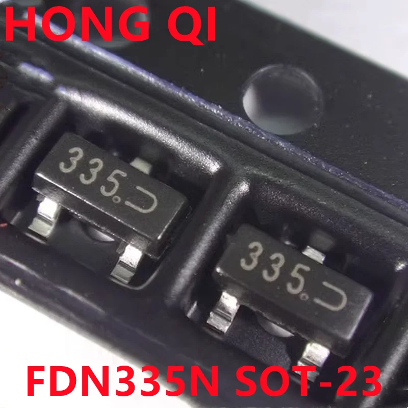 100pcs fdn340p fdn335n fdn338p sot-23 mos (Felde ffekt transistor) Chip