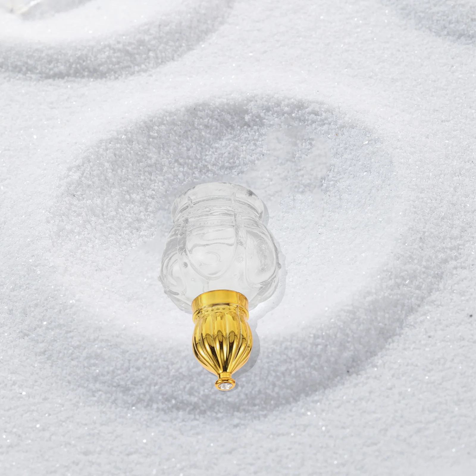 

3Pcs Crown Lid Rollerball Perfume Bottles 15Ml Glass Portable Empty Refillable Oil Roll on Bottles Travel Vintage Sample