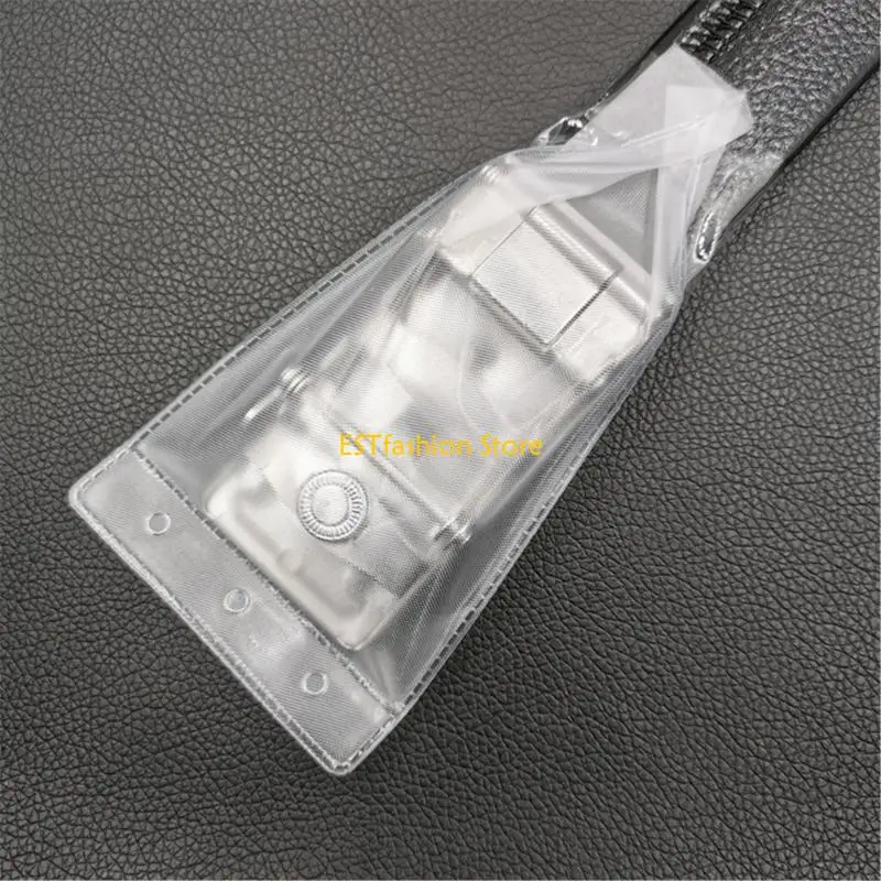 Y5GC 100pcs Hanging Bags Storage Bag With Hook Hole for Belt Buckle and Keychain Hold