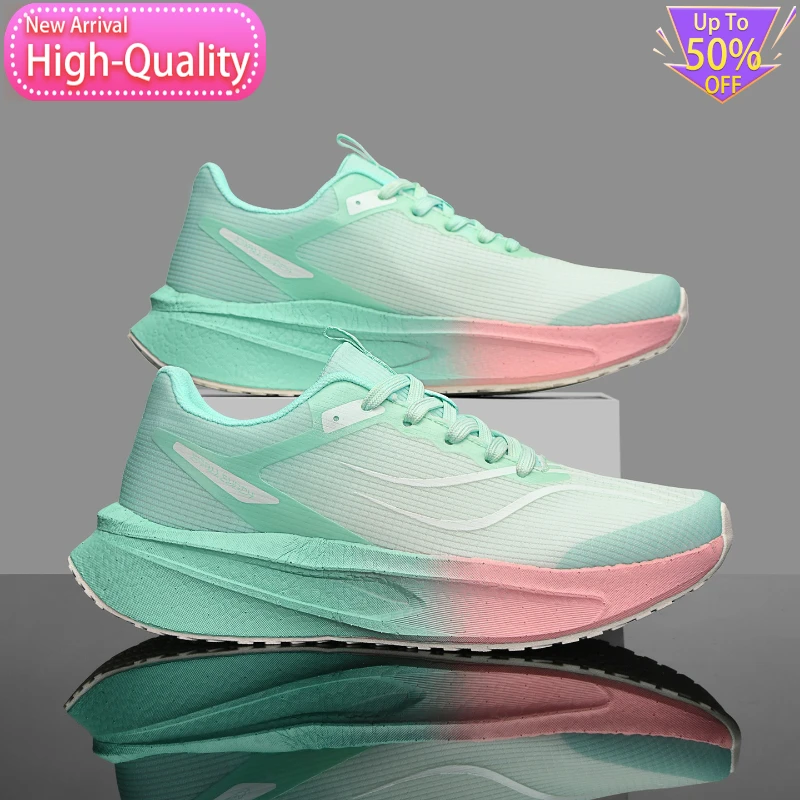 2026 Hot Selling Low Cut Mens Womens Sports Shoes Shock-absorbing Stable Wrapped Running Shoes Lightweight Daily Walking Shoes