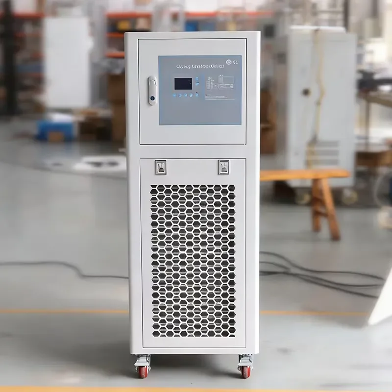 Laboratory Automatic Industrial Low-temp Water Chiller Motor Engine Recirculating Glycol Cooling System XINCHEN LX-0700