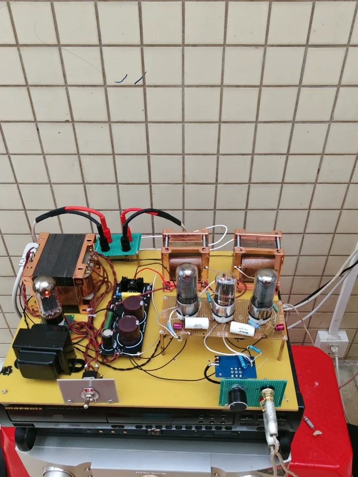 For 4C Amorphous Core Single-Ended Output Transformer, 5K / 5.5K, For 45 EL84 6V6 Tube Amplifier, HIFI Vacuum Amplifier Part