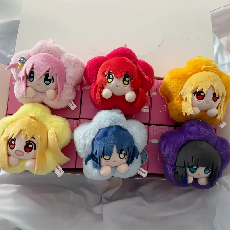 

Genuine EAKI Bocchi The Rock Rock And Roll Floral Flower Blind Box Cute Keychain Backpack Decoration Pendant Toy For Girl's Gift