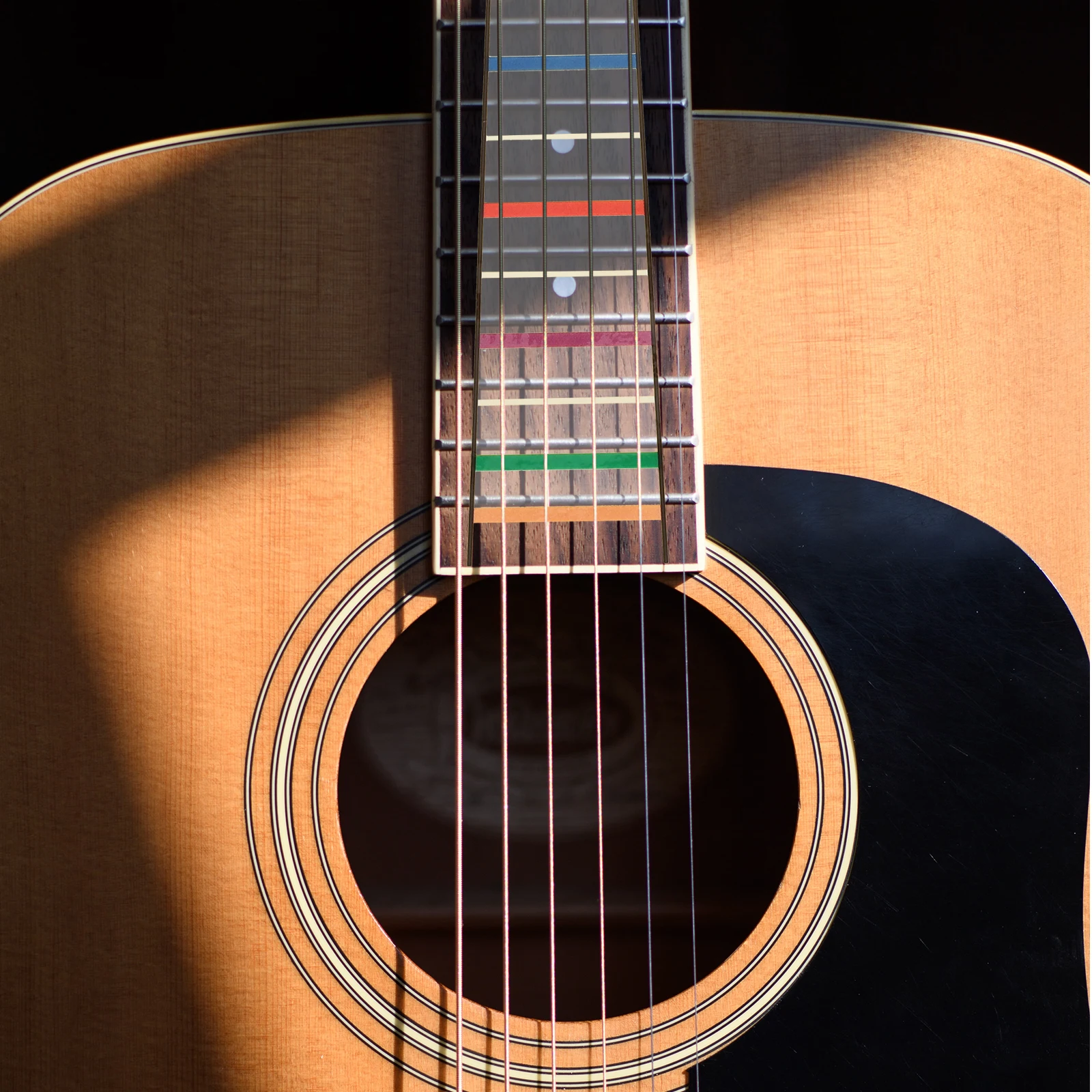 

Viola Sticker 13 Inch 3 4 Size Color Coded Easy Apply Removable No Residue for Beginners Practice Accessory