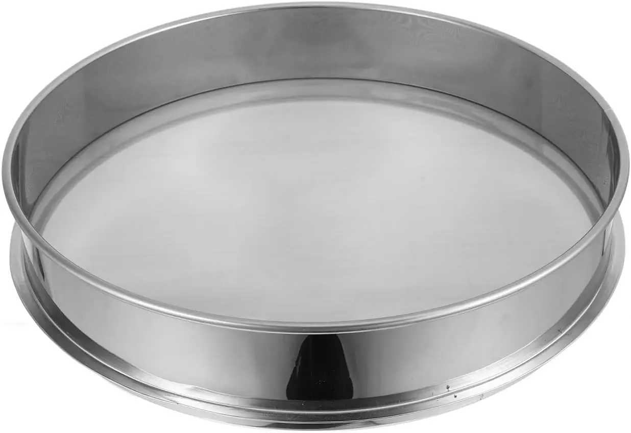 

Сито из нержавеющей стали 11,8 дюйма, 150 меш, мелкоячеистое, для муки, для выпечки, приготовления пищи, использования на кухне