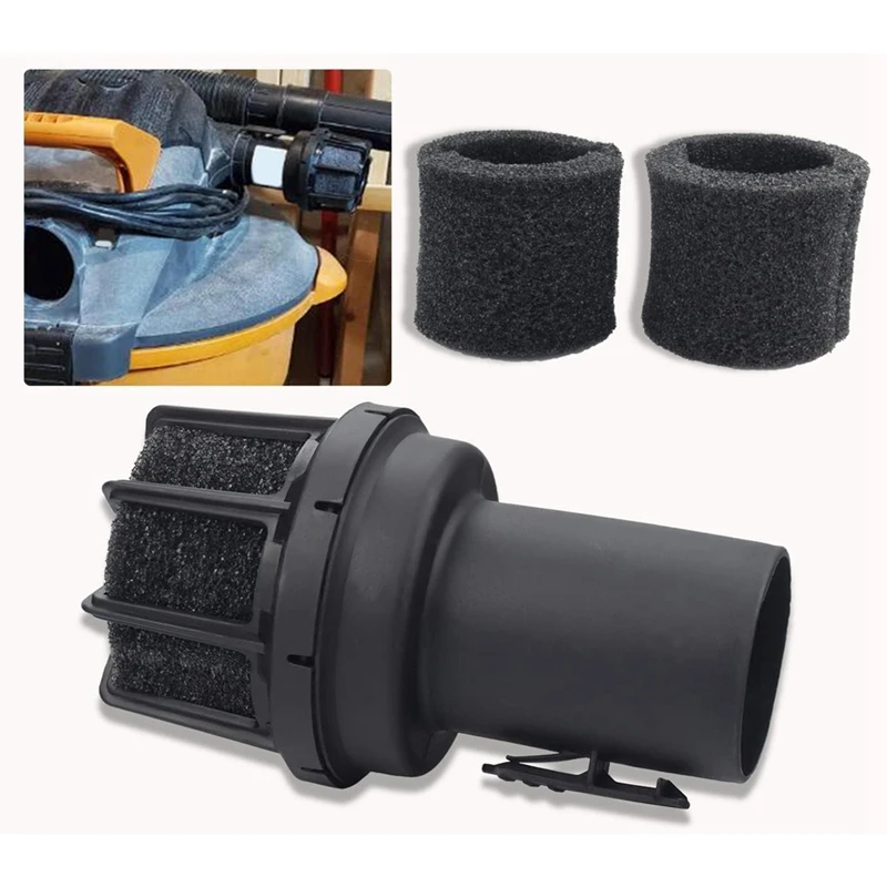 ABBK-Demper Diffuser Nat/Droog Vac Attachment 2-1/2 Inch CMXZVBE38660 Voor Craftsman Winkel Stofzuigers Diffuser W/2 Stuks Spons