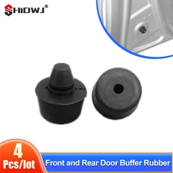4Pcs Car Door Buffer Stop Rubber Door Anti-collision Rubber Pad Auto Door Buffer Block Rubber Damper For Discovery 3 4
