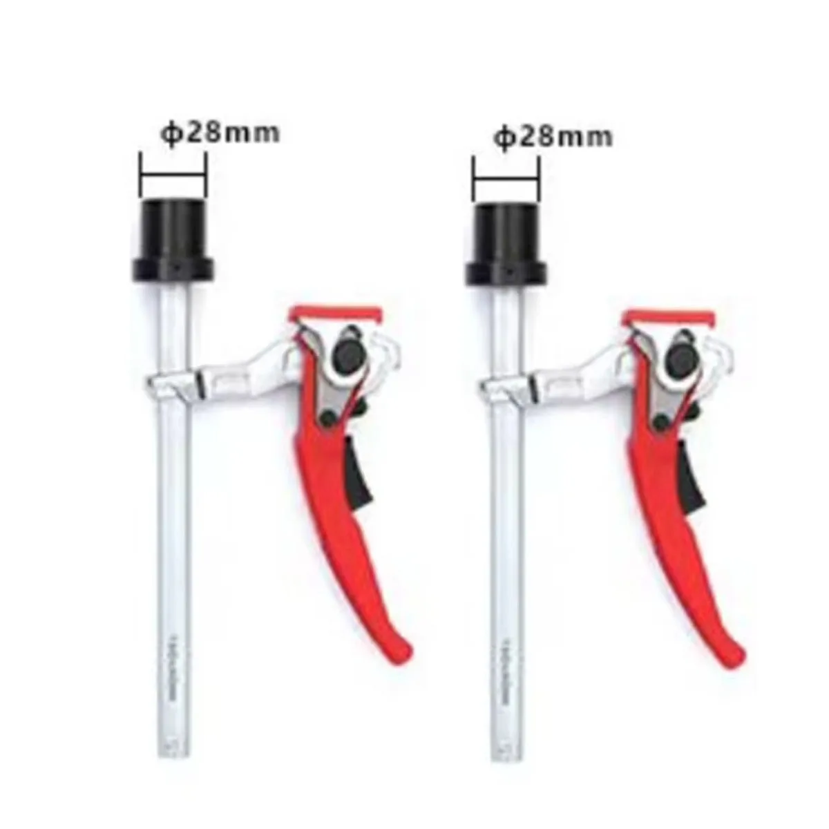 2Pc Quick-Adjust Lassen Armatuur Verticale Werkbank Oppervlak Houd Klem Voor 16 Mm/28 Mm hond Gat Voor Lassen Platform